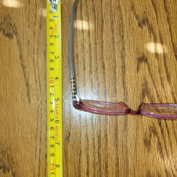 Fendi Logo Pink Side Logo Optical Frames Eyeglasses - Picture 10 of 14